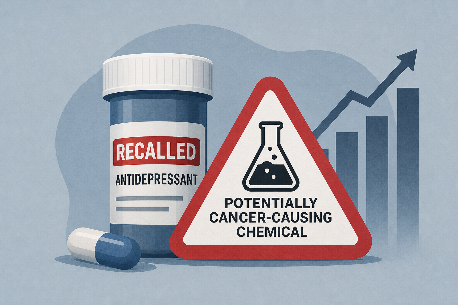 Popular antidepressant recalled for high levels of a potentially cancer-causing chemical