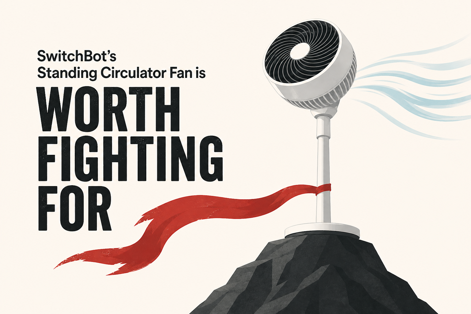 SwitchBot’s Standing Circulator Fan is worth fighting for