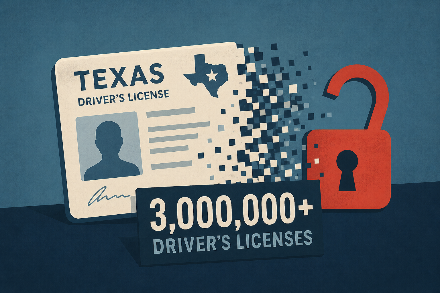 Texas govt data breach exposes over 3 million driver’s licenses
