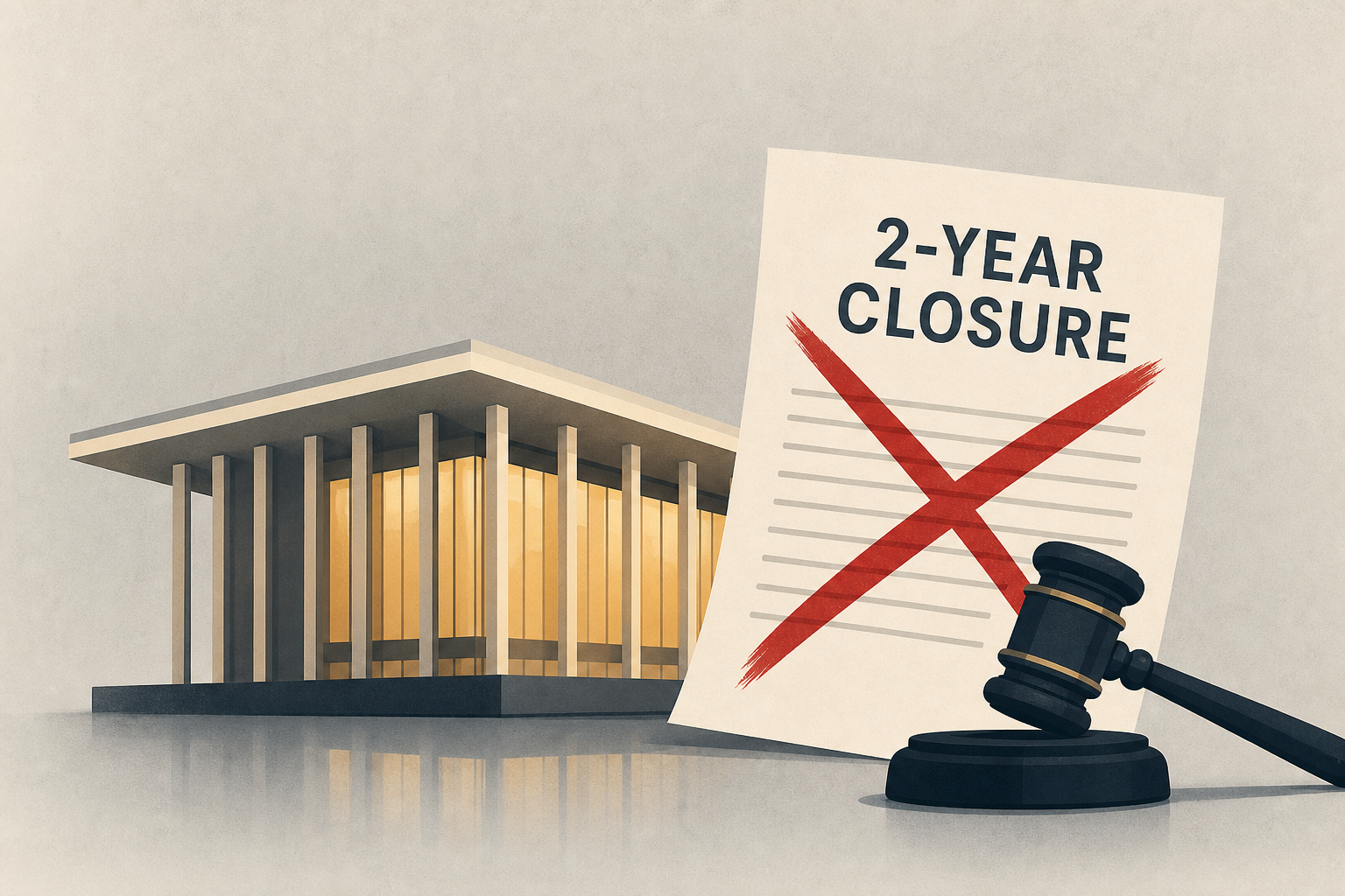 Kennedy Center says it isn't required to reschedule shows after judge blocks 2-year closure