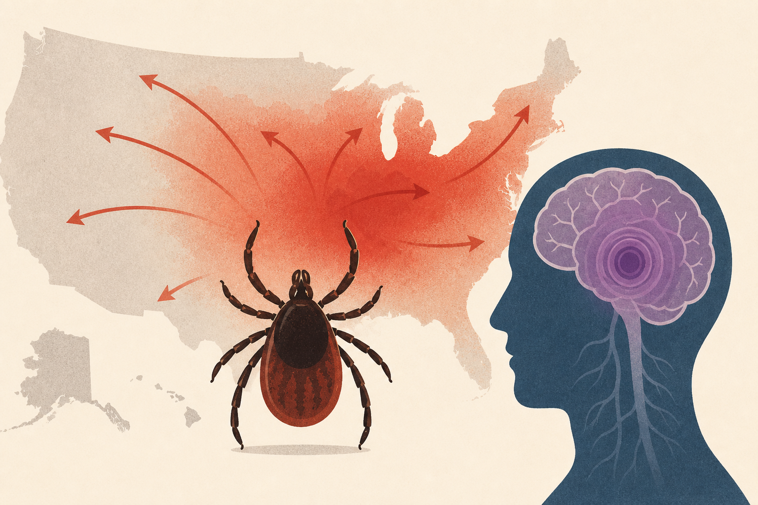 Deadly tick-borne disease that can cause brain damage spreading across the US