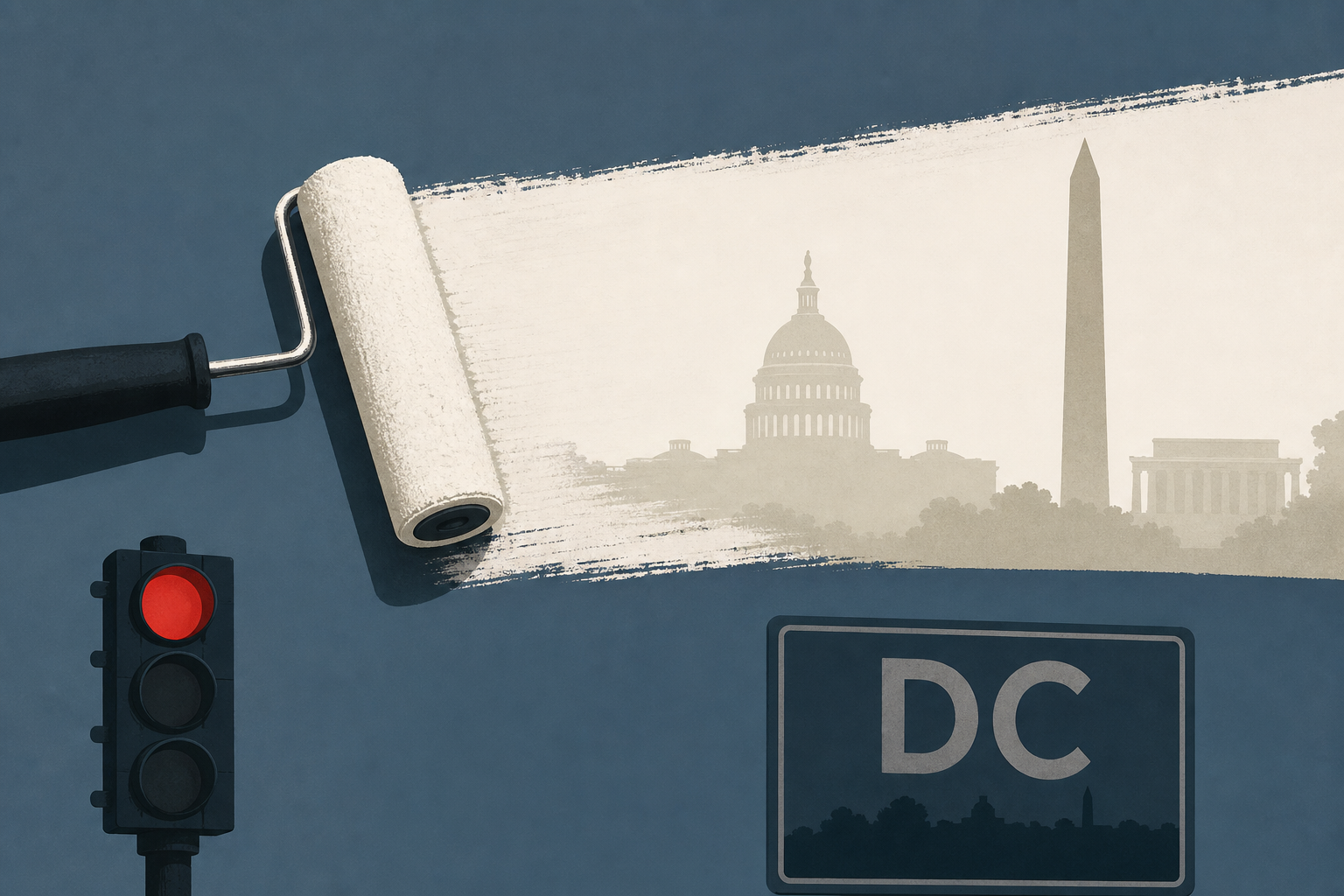 Trump’s DC makeover frenzy bewilders locals and visitors: ‘It’s like we’re under occupation’