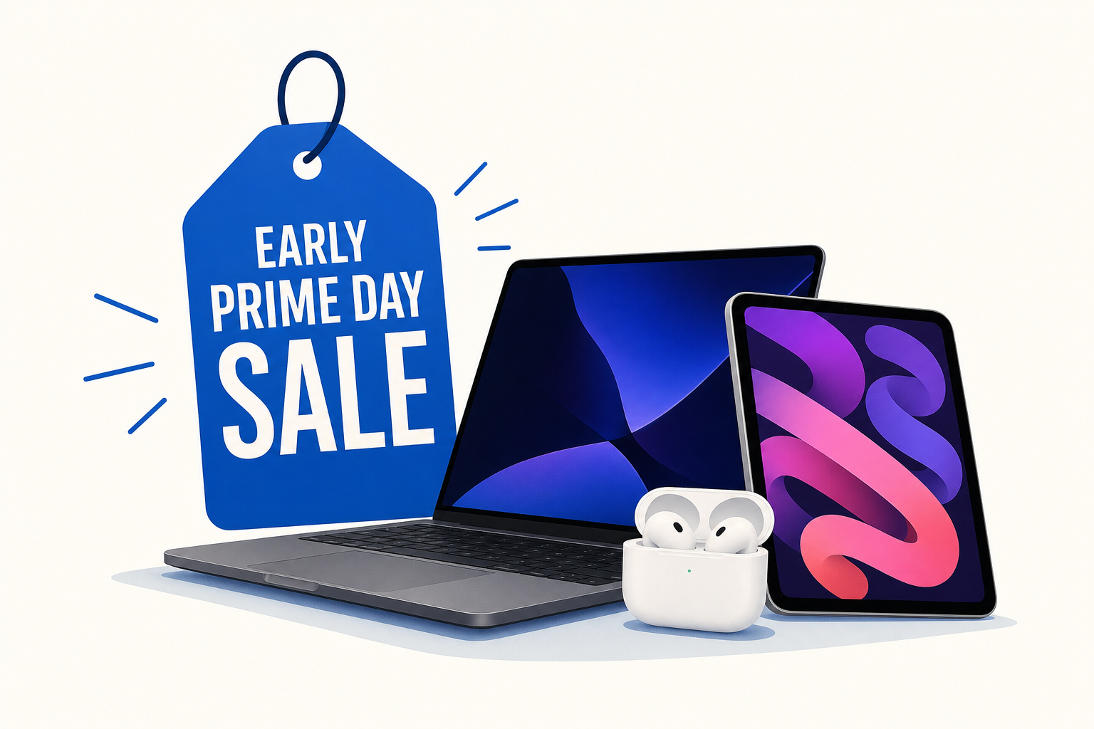 Apple’s Early Prime Day Sale Is Live. We Found the Best Deals on MacBooks, iPads and AirPods