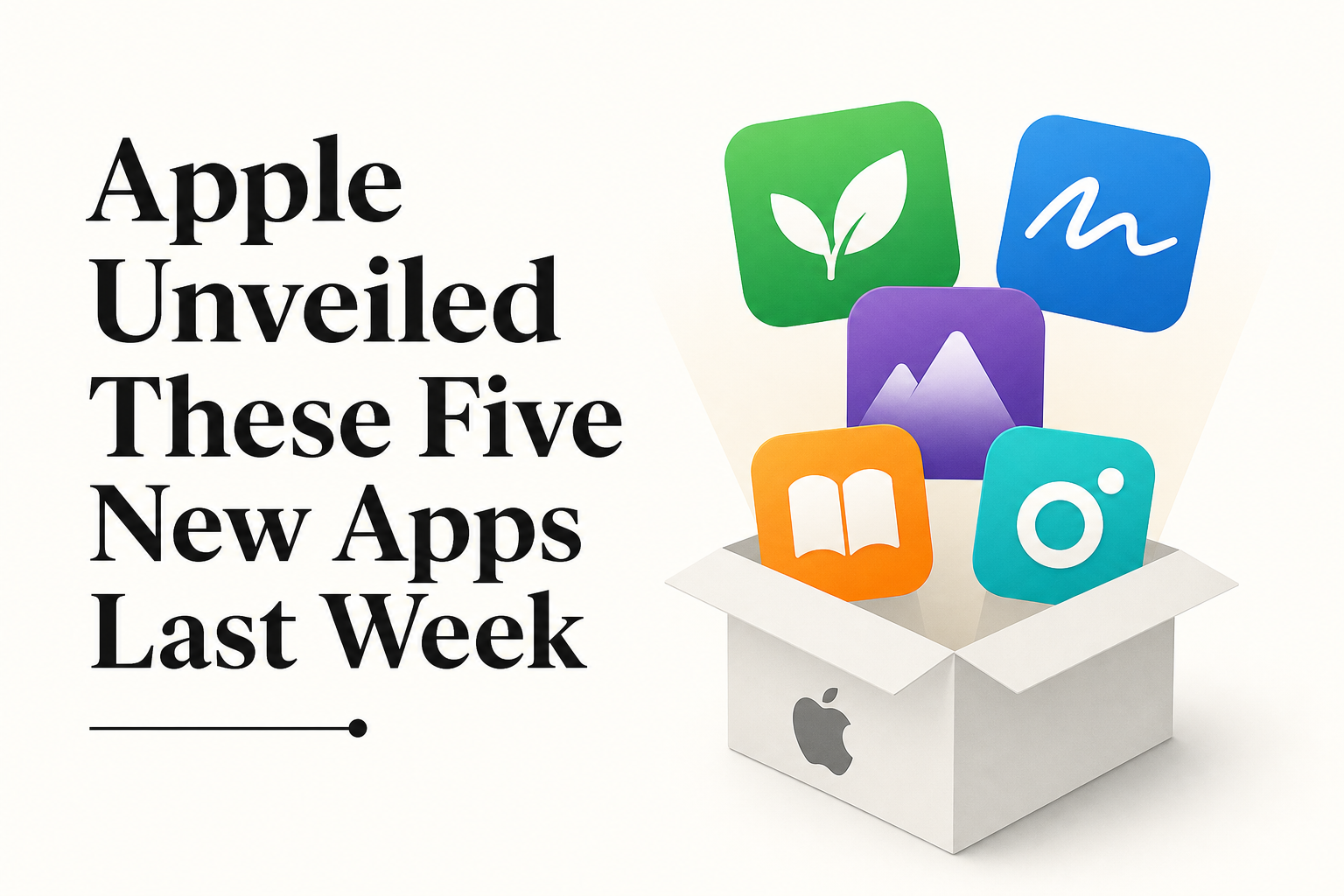 Apple Unveiled These Five New Apps Last Week