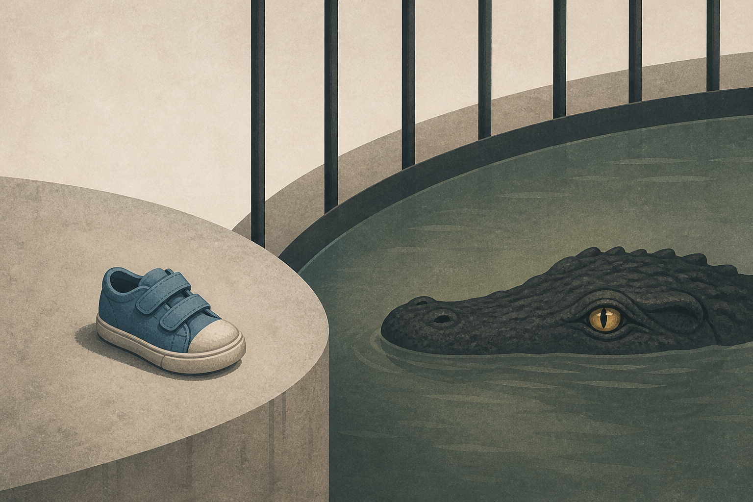 Boy, 3, ‘critical but stable’ after man throws him into crocodile pen