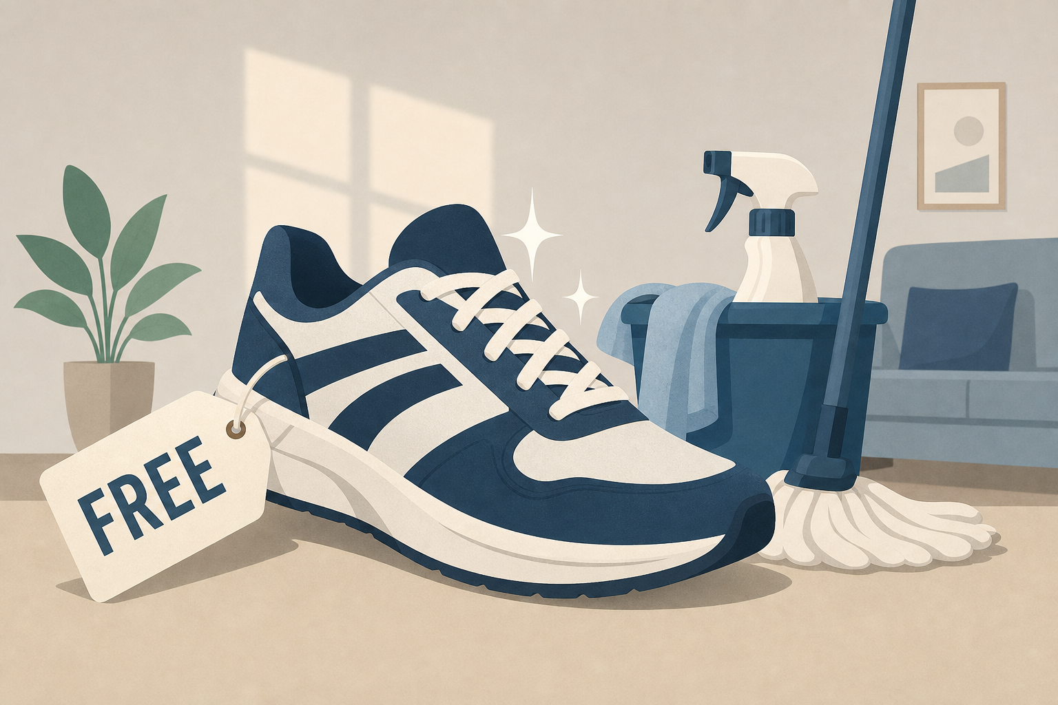 Trainers Clean My Apartment for Free
