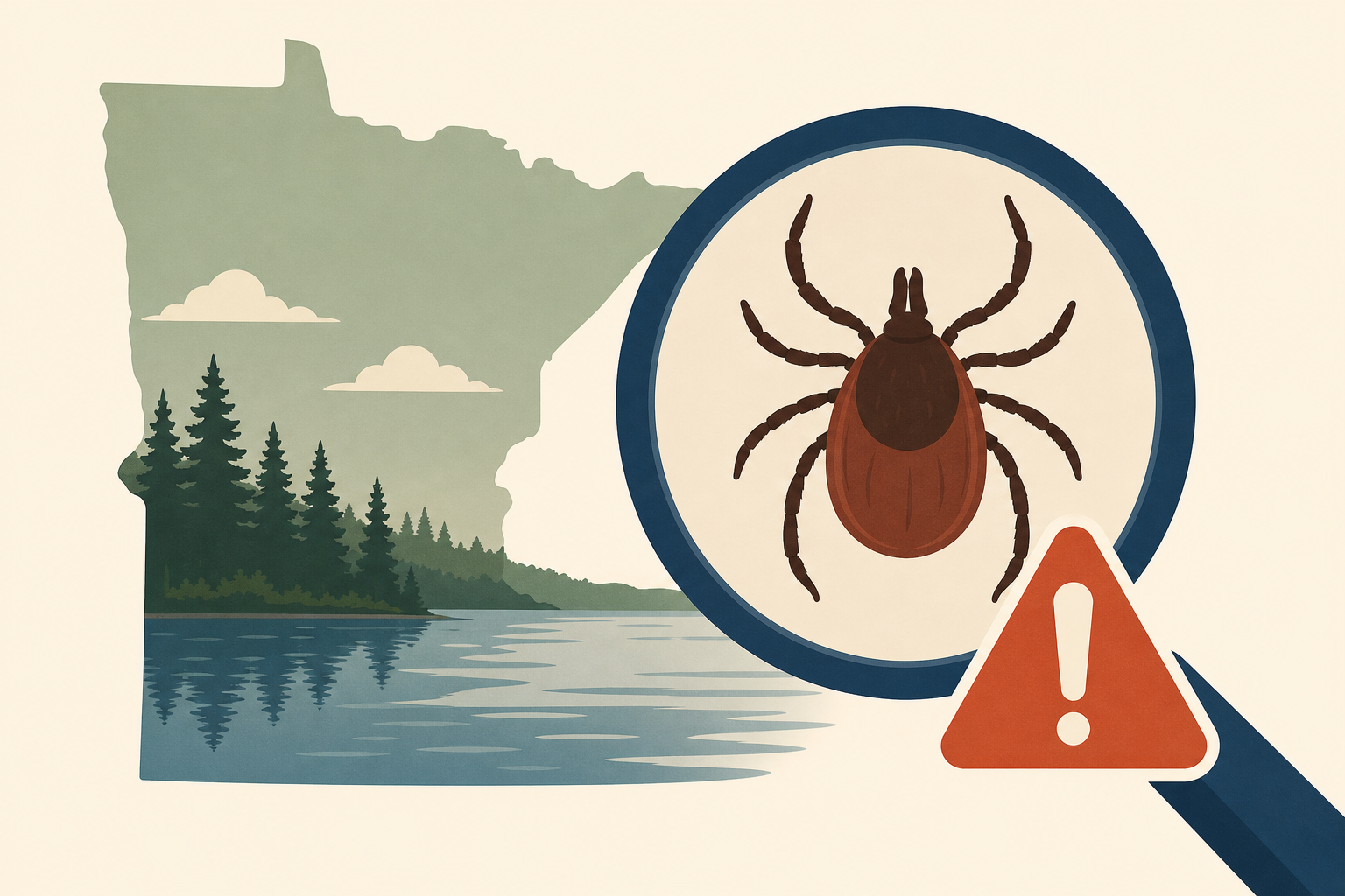Rare tick disease poses a danger in Minnesota lakes area