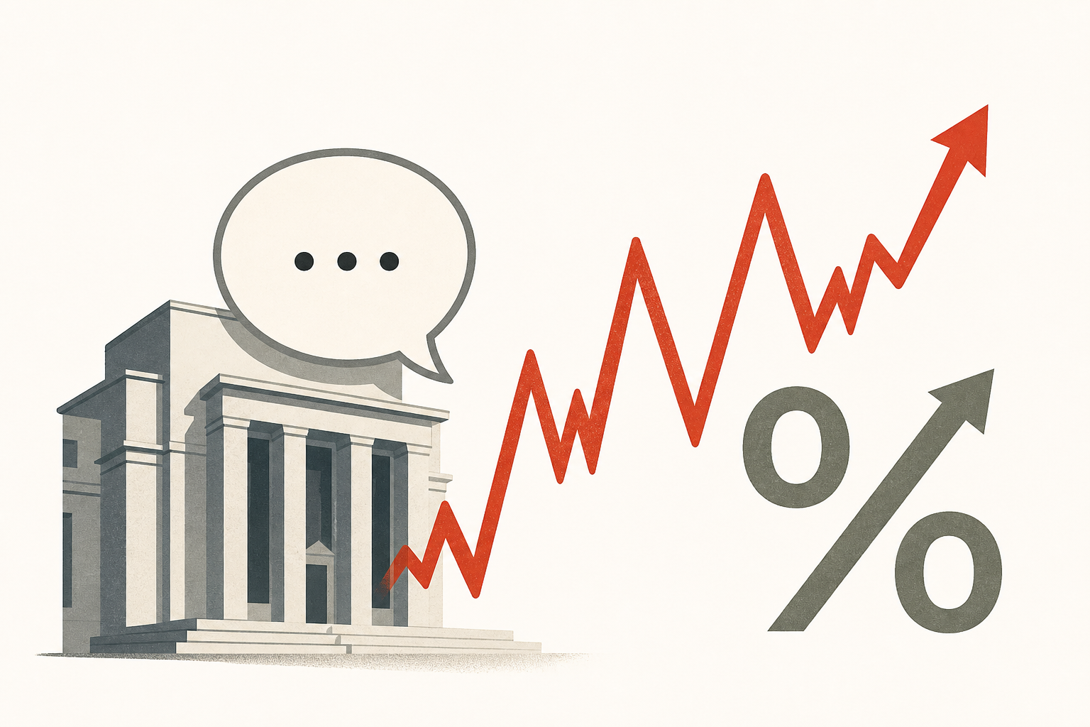 A quieter Federal Reserve could mean volatile markets, higher rates