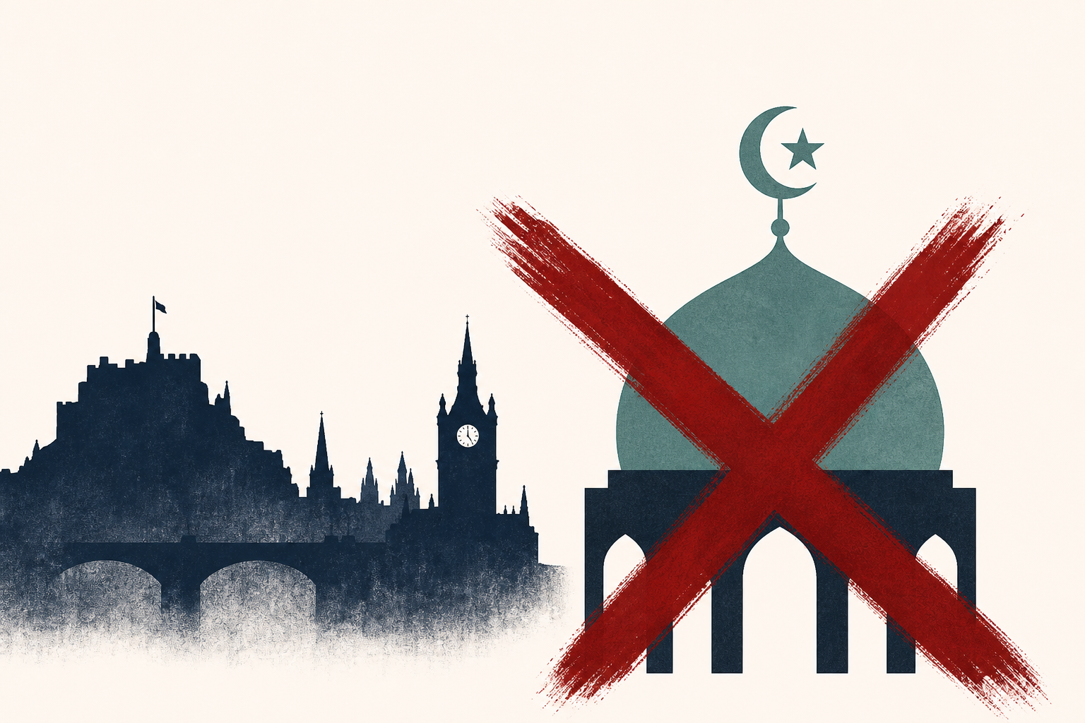 Five injured in suspected anti-Muslim attacks after armed man roamed Edinburgh streets