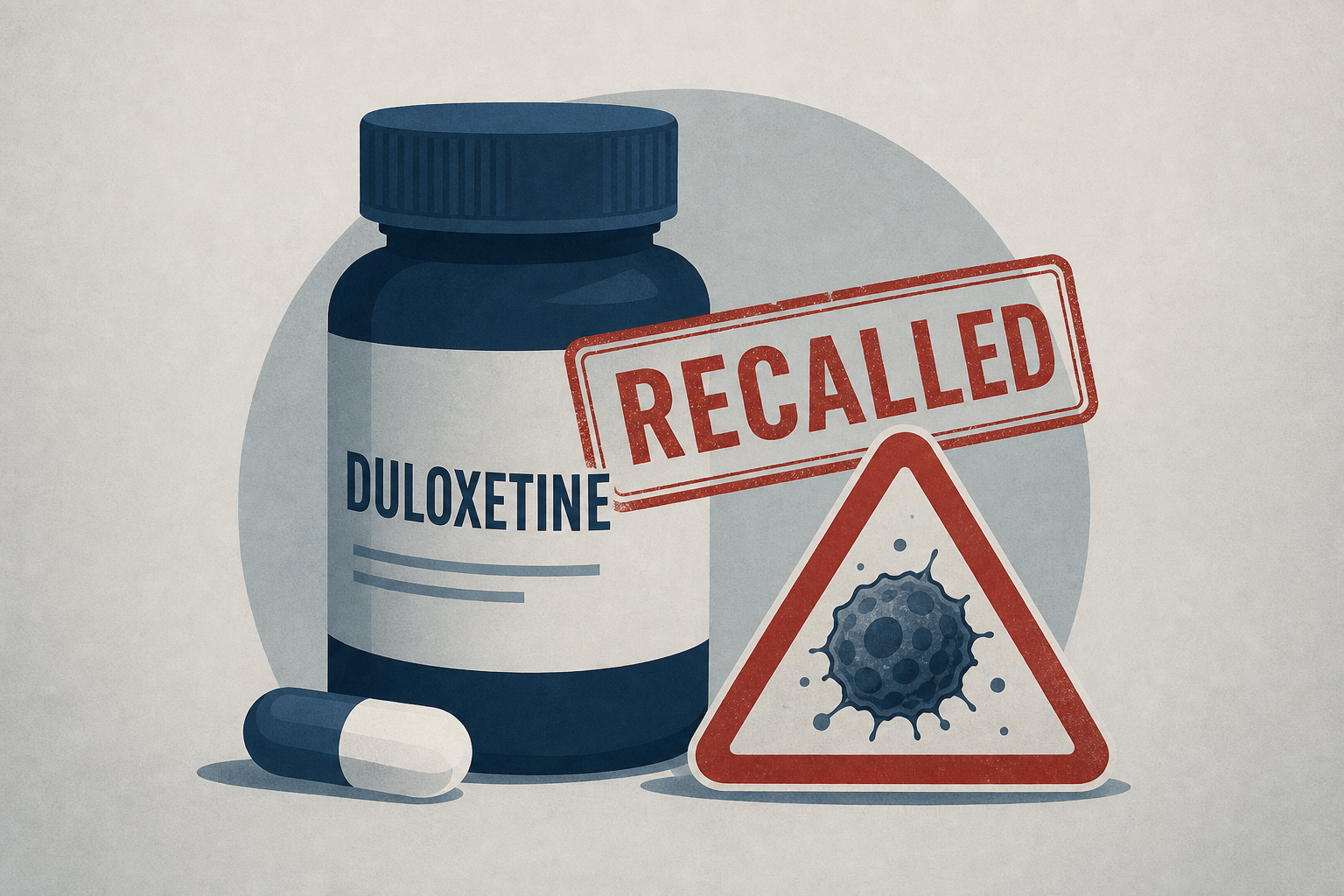Antidepressant duloxetine recalled over cancer risk