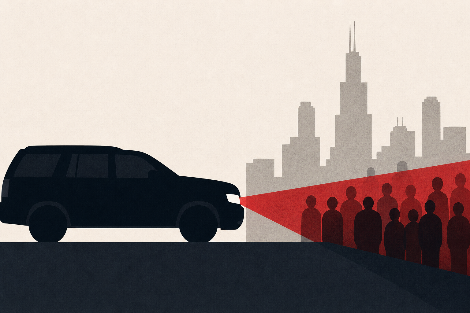 At least 12 shot after SUV pulls up and opens fire on a crowd, Chicago police say