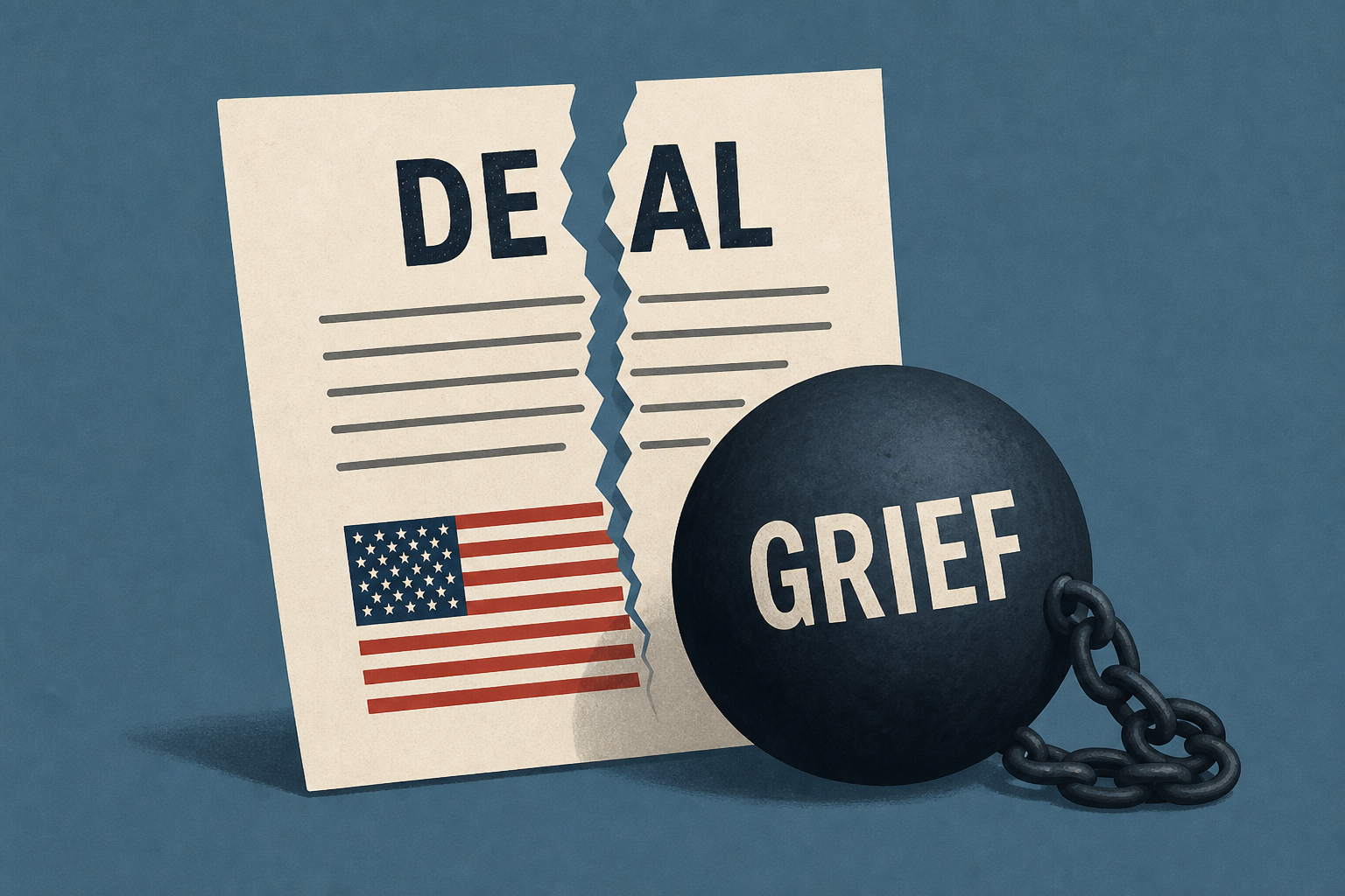 Abbreviated Pundit Roundup: A lousy deal for the U.S. and grief for Trump