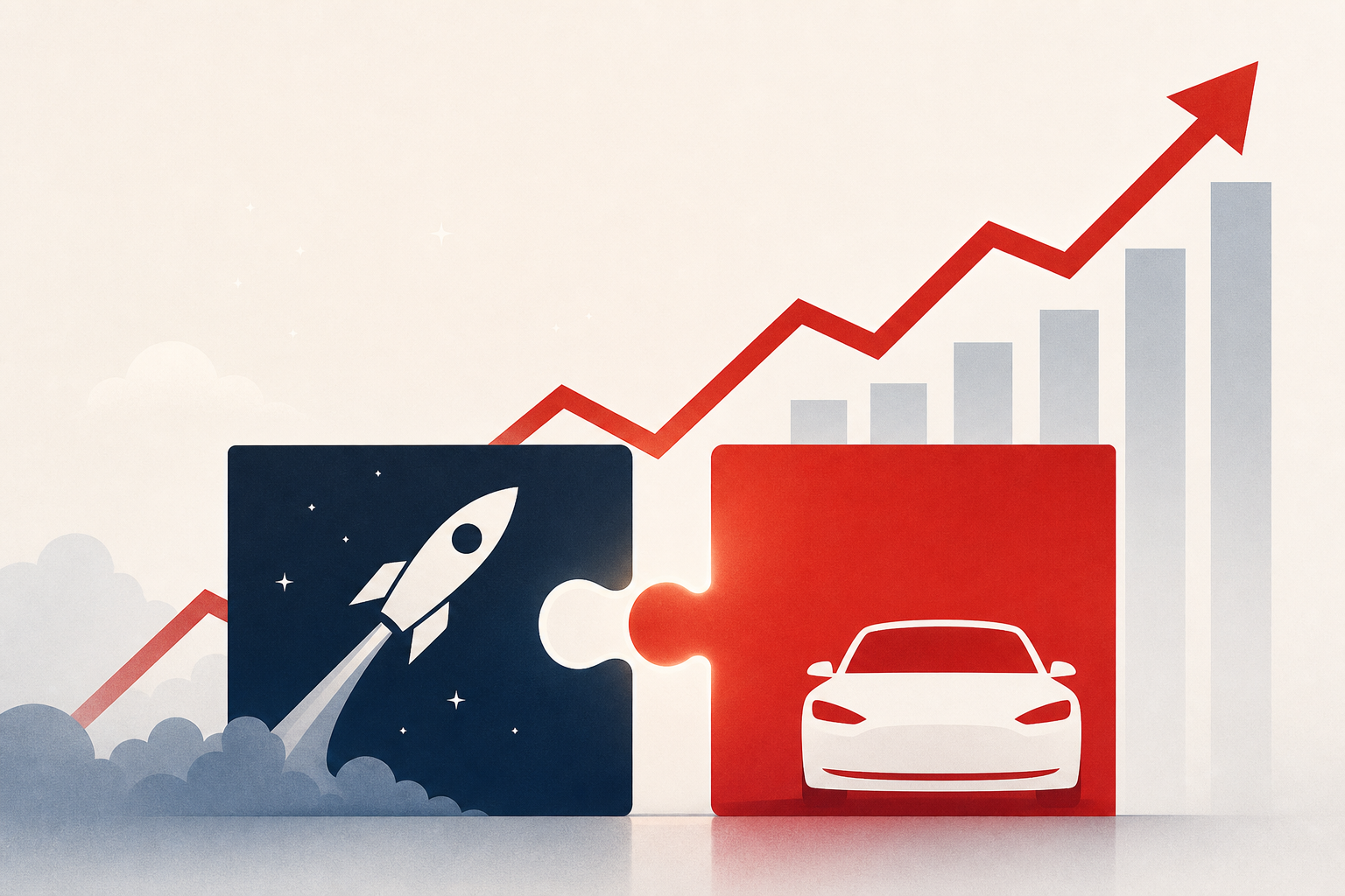 Why odds of SpaceX merger with Tesla keep climbing every time the stock shoots up