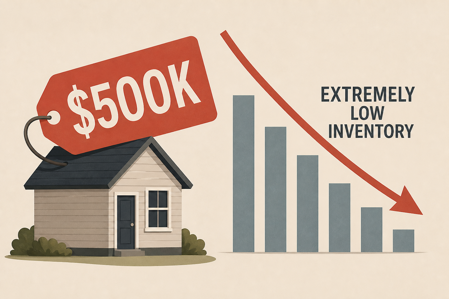 Comcially small NJ home listed for $500K-as seller tries to capitalize on 'extremely low inventory'