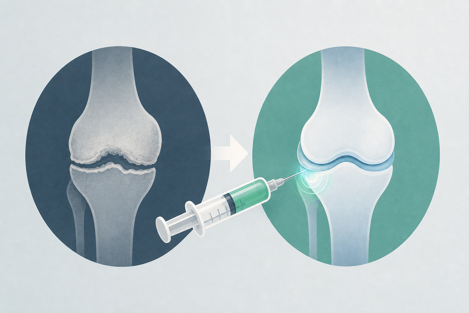 For worn-out knees, the usual answer was replacement - until one injection regrew cartilage