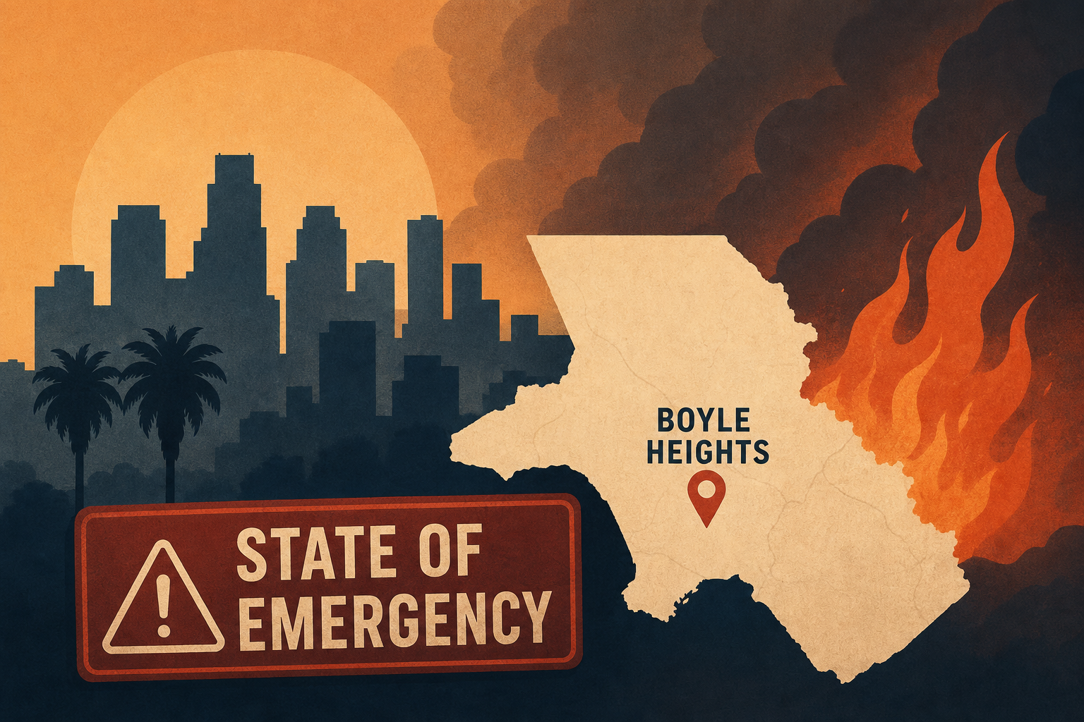 L.A. faces state of emergency over Boyle Heights fire
