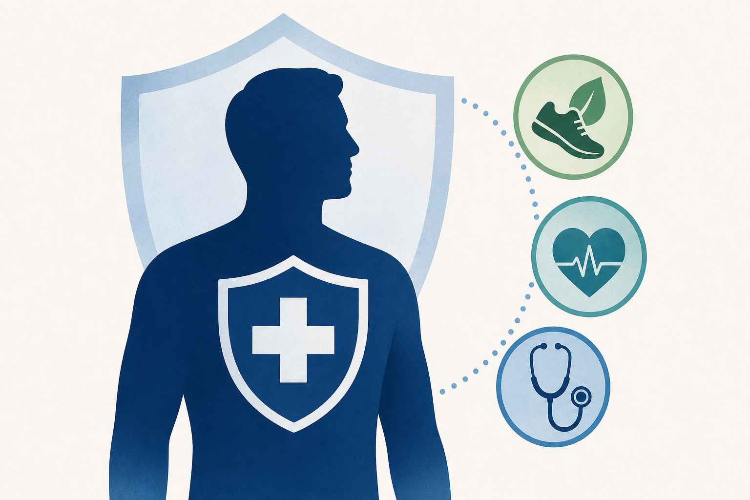 How men can best protect themselves against the many health crises they face in midlife