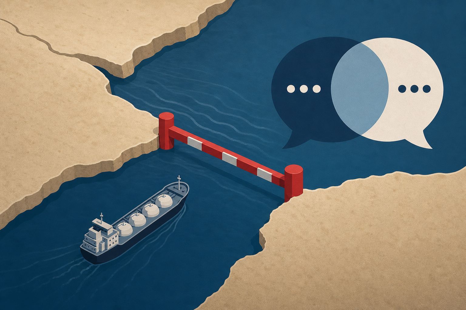 Iran closes Strait of Hormuz; negotiators prepare for more talks