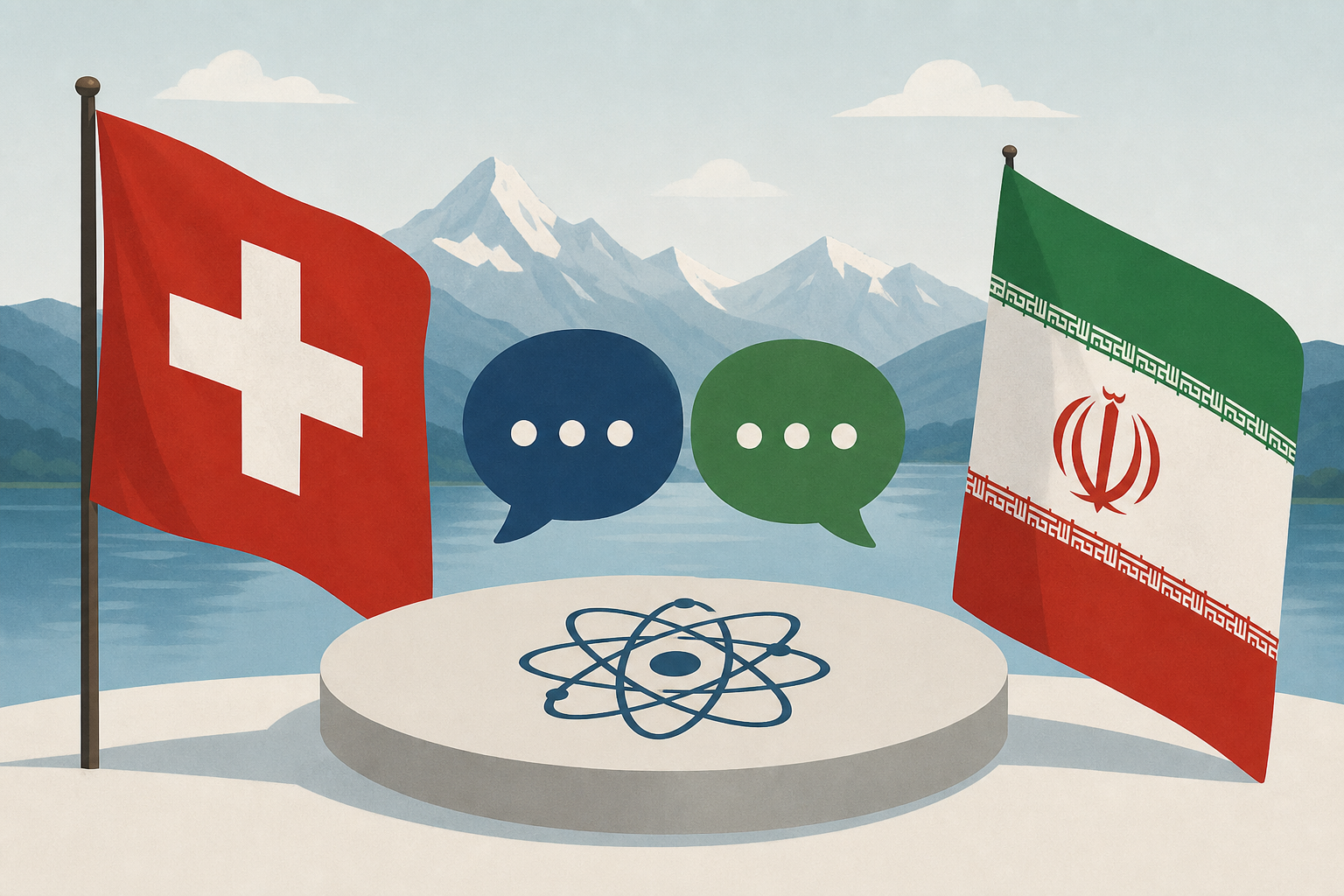 Vance lands in Switzerland to launch talks with Iran on its nuclear program