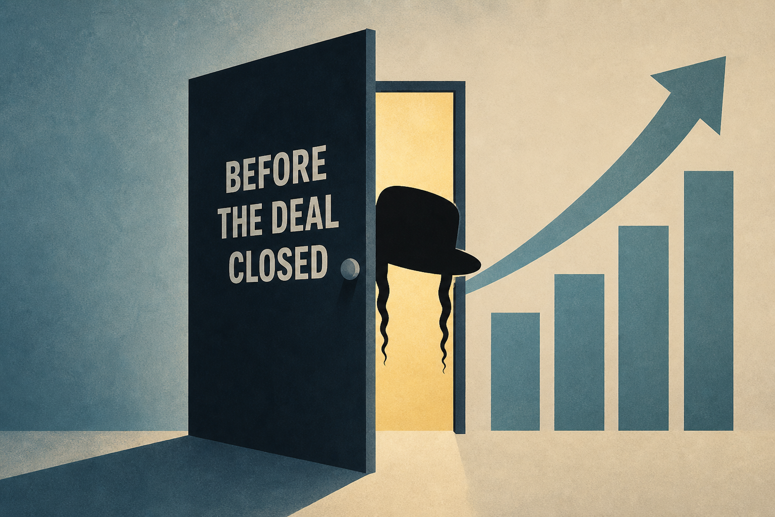 Before the Deal Closed, Rabbi Mangel Was Already In