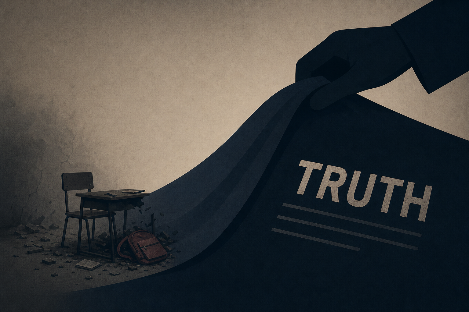Four months after the horrific Iran school bombing, fears grow that Trump and Hegseth will bury the truth