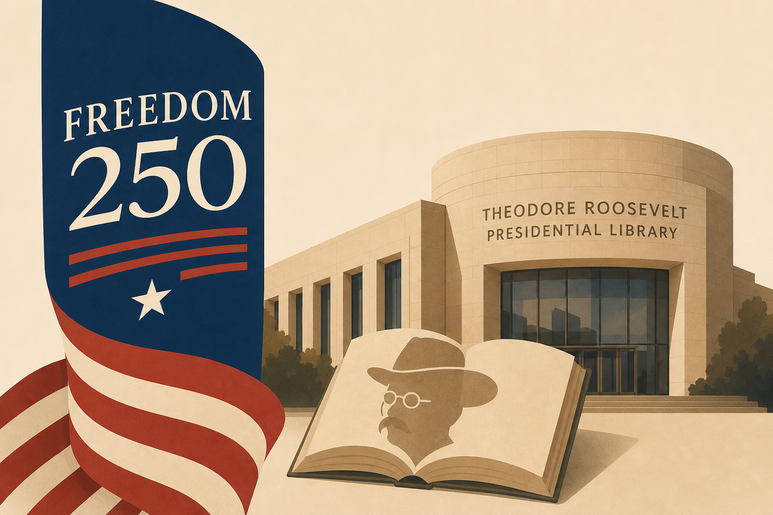 President Donald J. Trump to join Freedom 250 for the Grand Opening of the Theodore Roosevelt Presidential Library