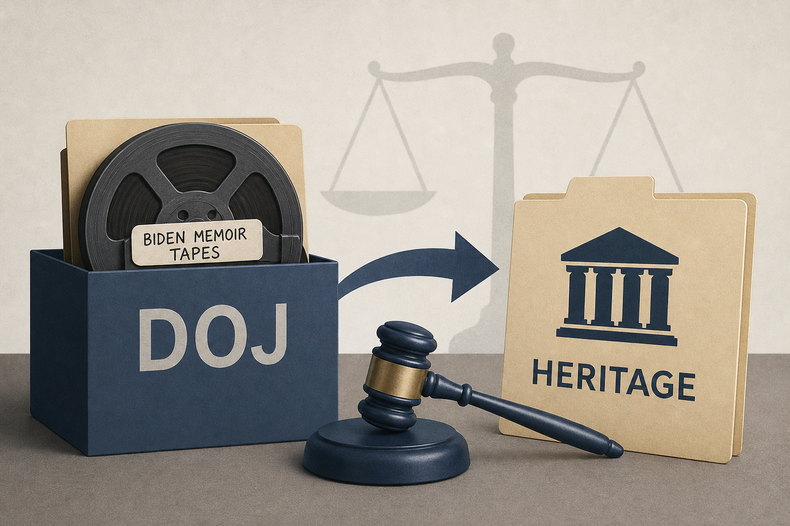 Court orders DOJ to turn over Biden memoir tapes to Heritage