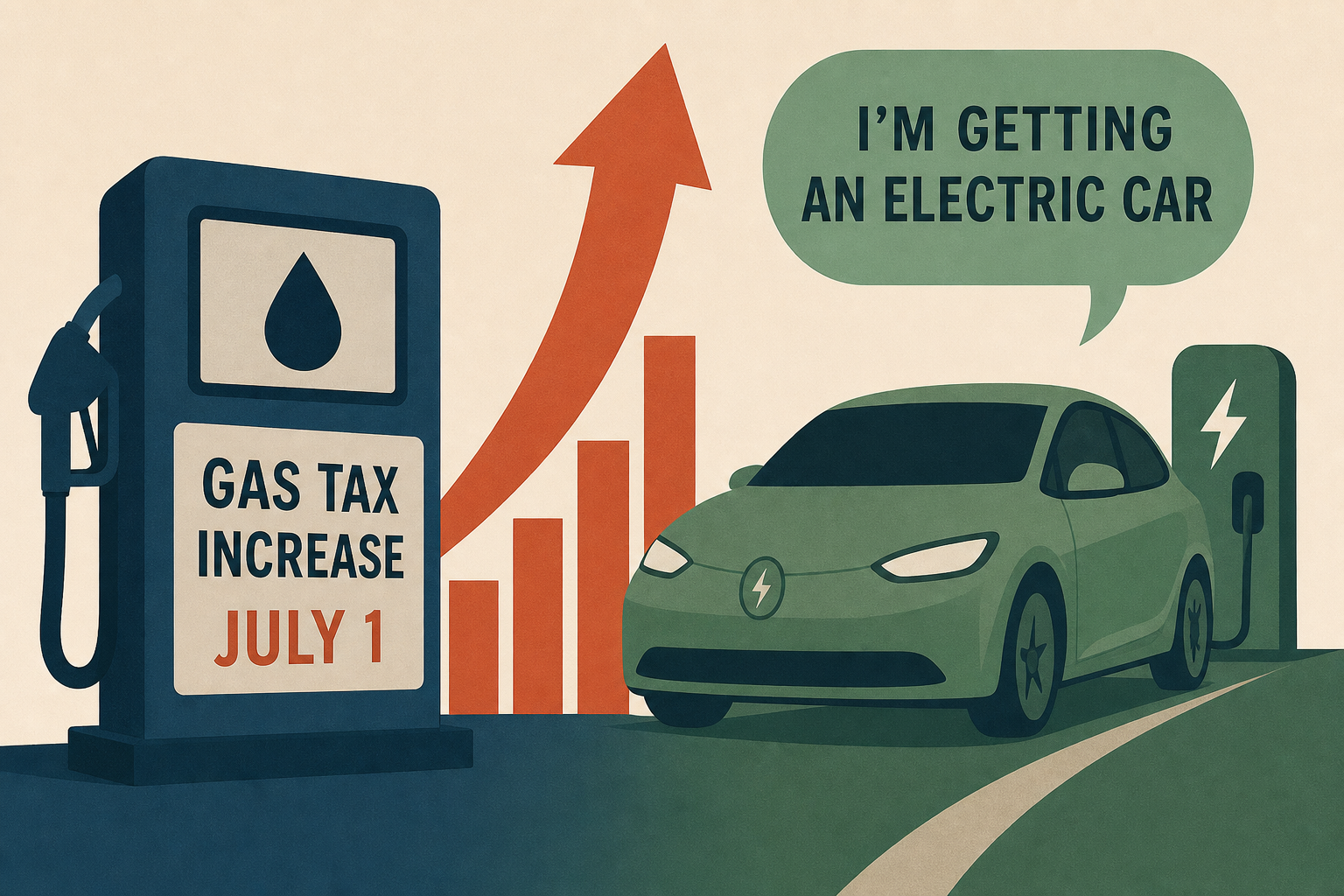 'I'm getting an electric car': WA gas tax to increase on July 1 for first time in 9 years