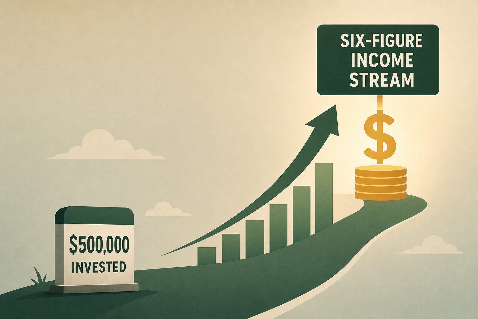 The Dividend Growth Path That Turns $500,000 Into a Six-Figure Income Stream