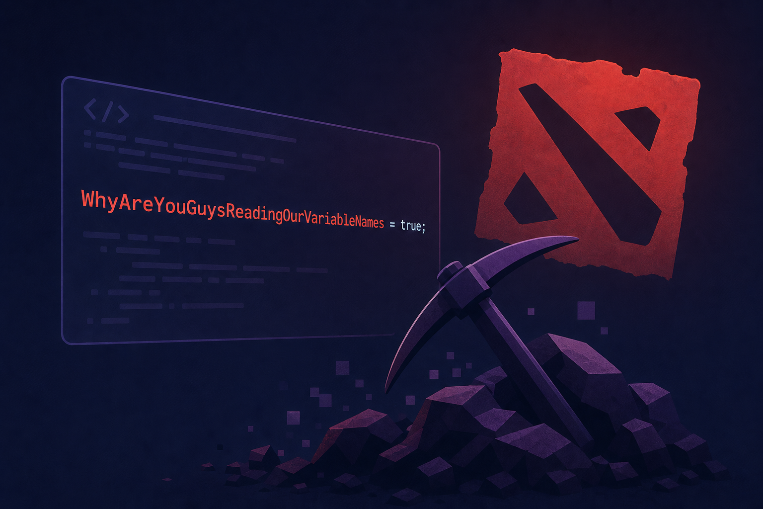 Life 3 dataminers with new Dota 2 "WhyAreYouGuysReadingOurVariableNames" variable