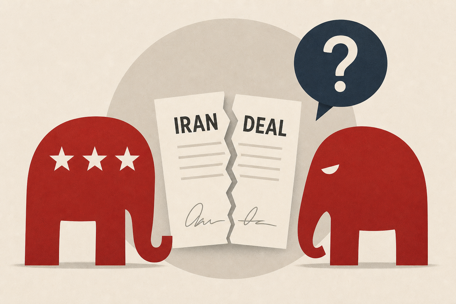 Trump Iran deal divides Republicans as GOP hawks question concessions