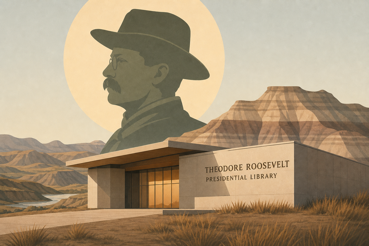 Theodore Roosevelt Presidential Library opening in North Dakota Badlands