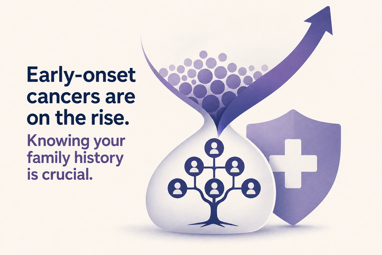 Early-onset cancers are on the rise. Knowing your family history is crucial.