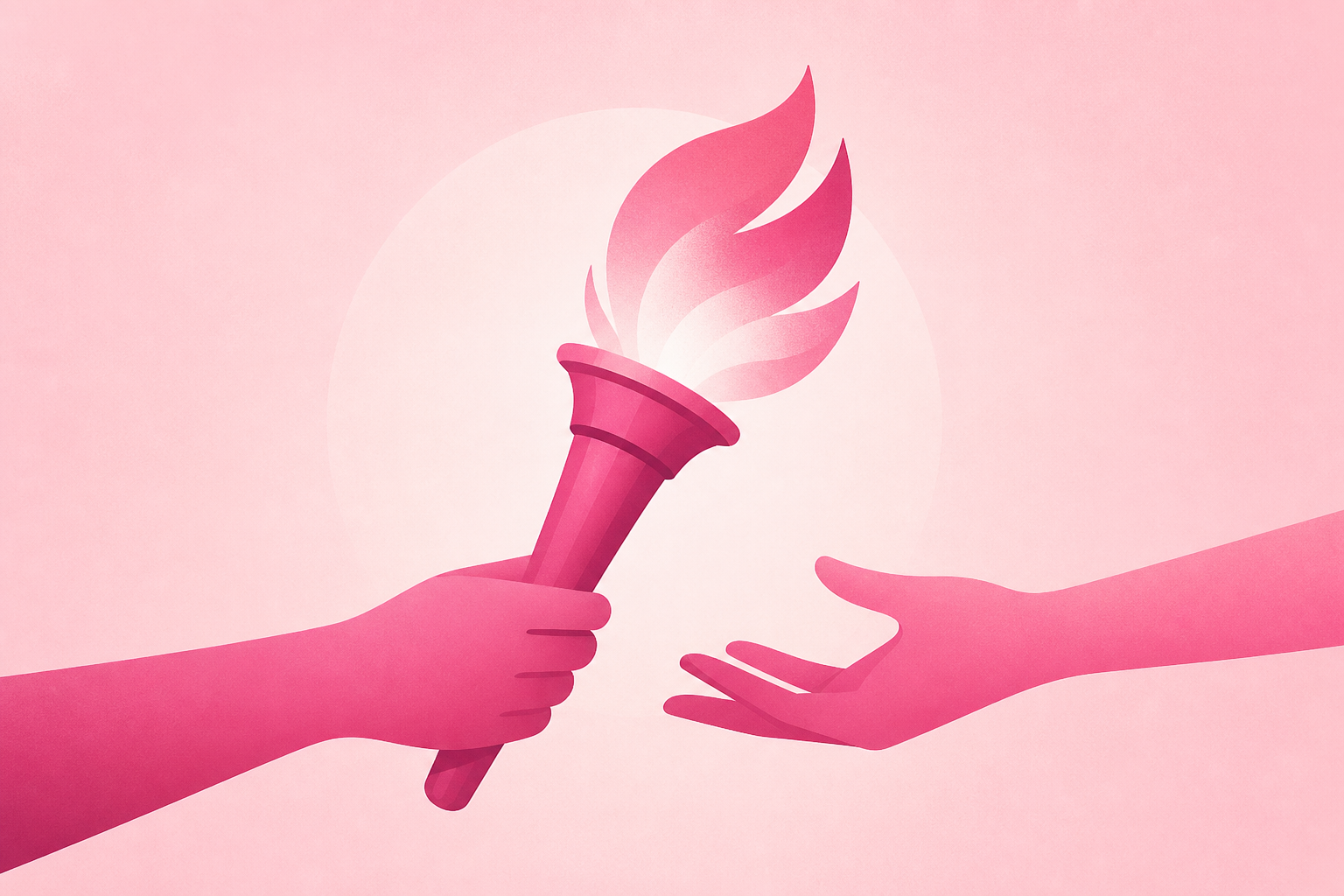 Reese Witherspoon Passes "Pink Torch" To 'Elle' Star Lexi Minetree