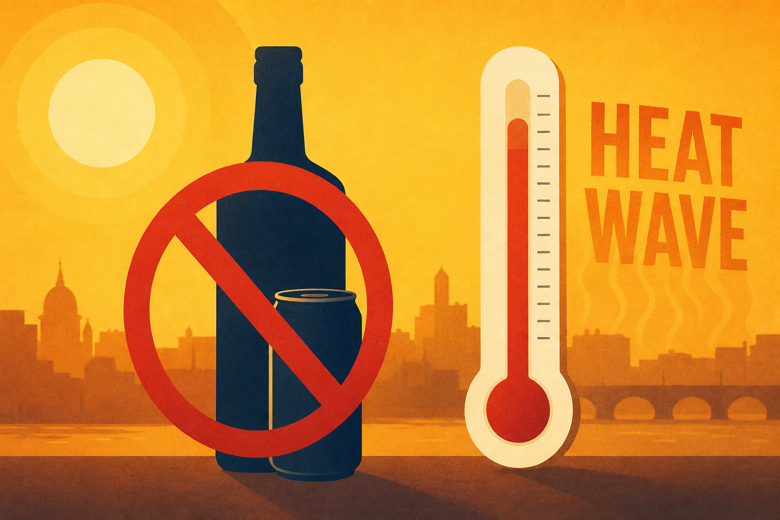 France restricts booze in public as heat wave bakes Europe