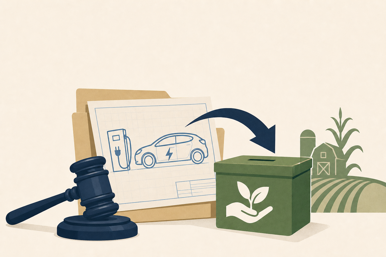 Suit Says Toyota Charity Took Plans for EV to Aid Farmers