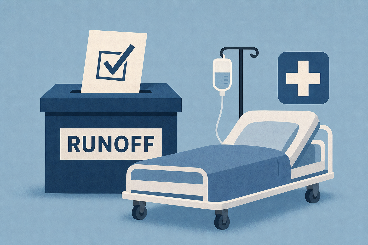 Attorney general candidate hospitalized ahead of runoff