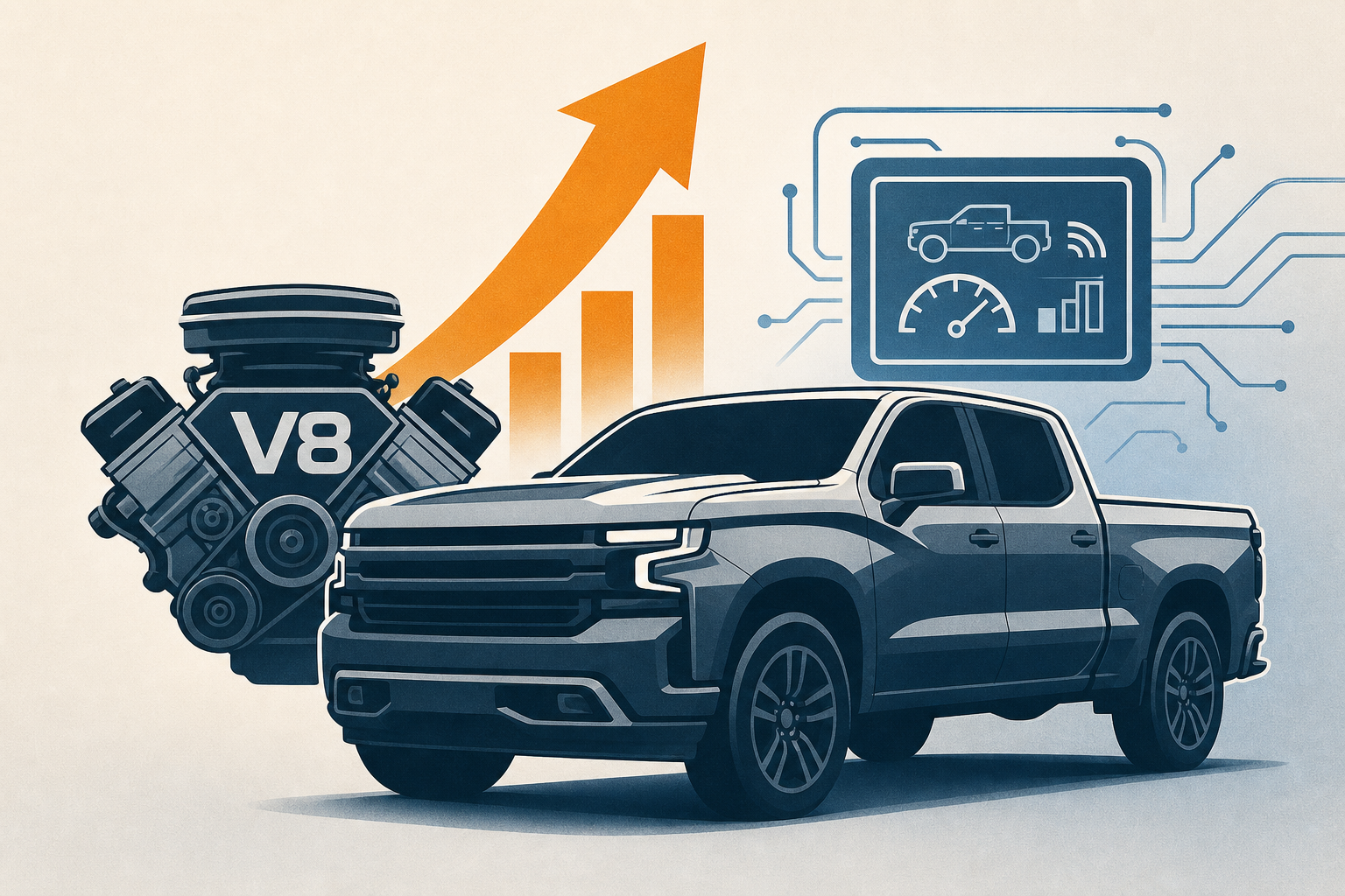 Chevy Silverado gets V8 power boost, high-tech overhaul for 2027