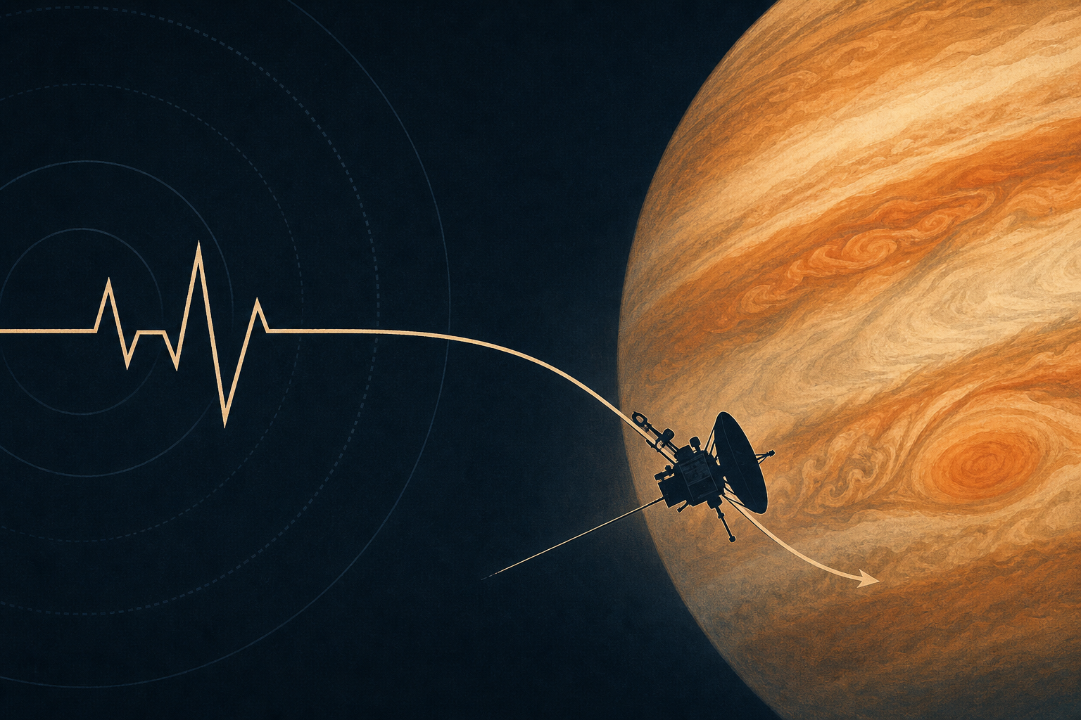 NASA spent 14 years keeping the Galileo spacecraft alive through a jammed antenna and brutal radiation, then in 2003 deliberately flew it into Jupiter to be destroyed — not because it had failed, but