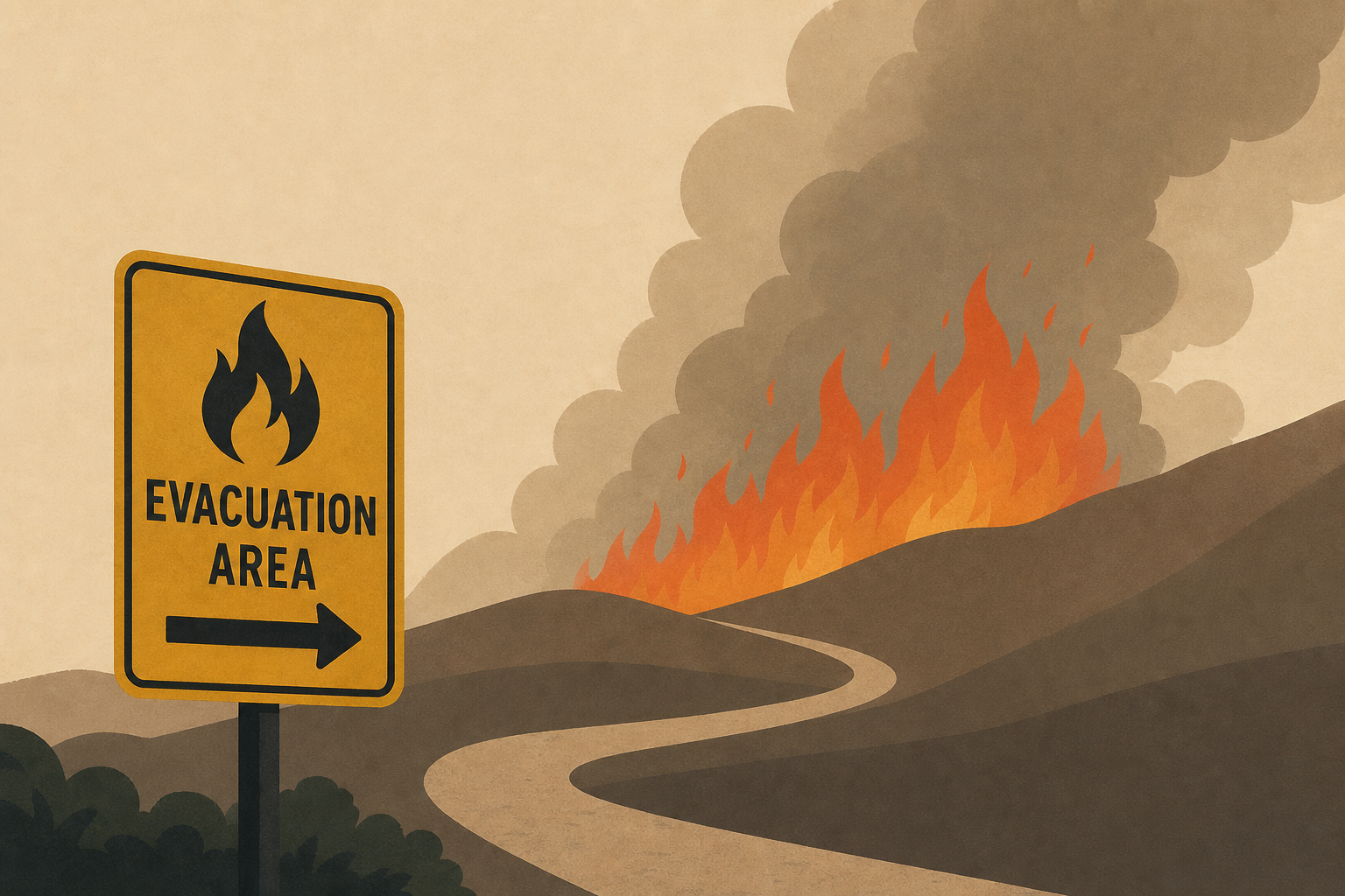 Wildfire reported south of Mountainair prompts evacuations
