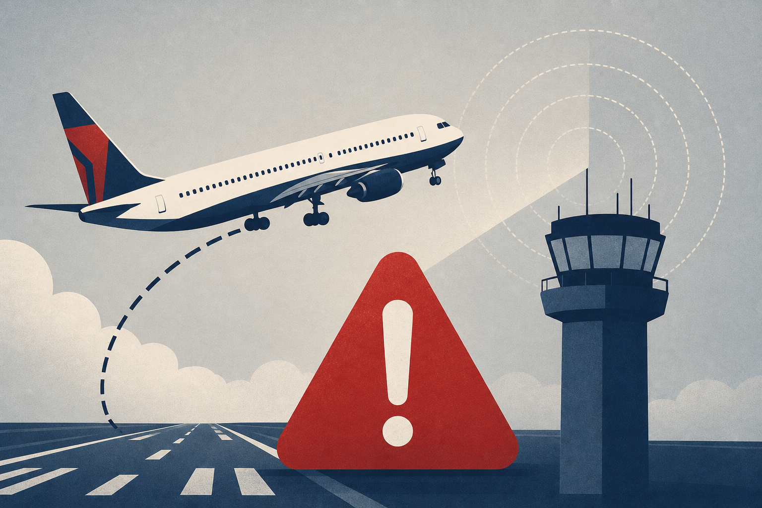 FAA investigates incident that forced Delta flight to abort landing