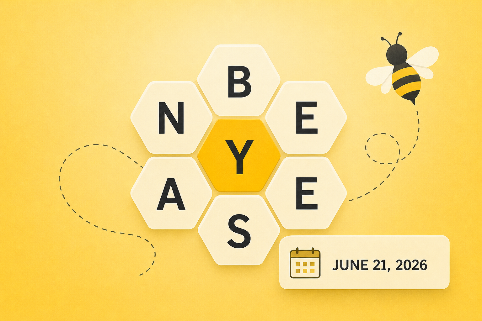 NYT Spelling Bee Answers for June 21, 2026