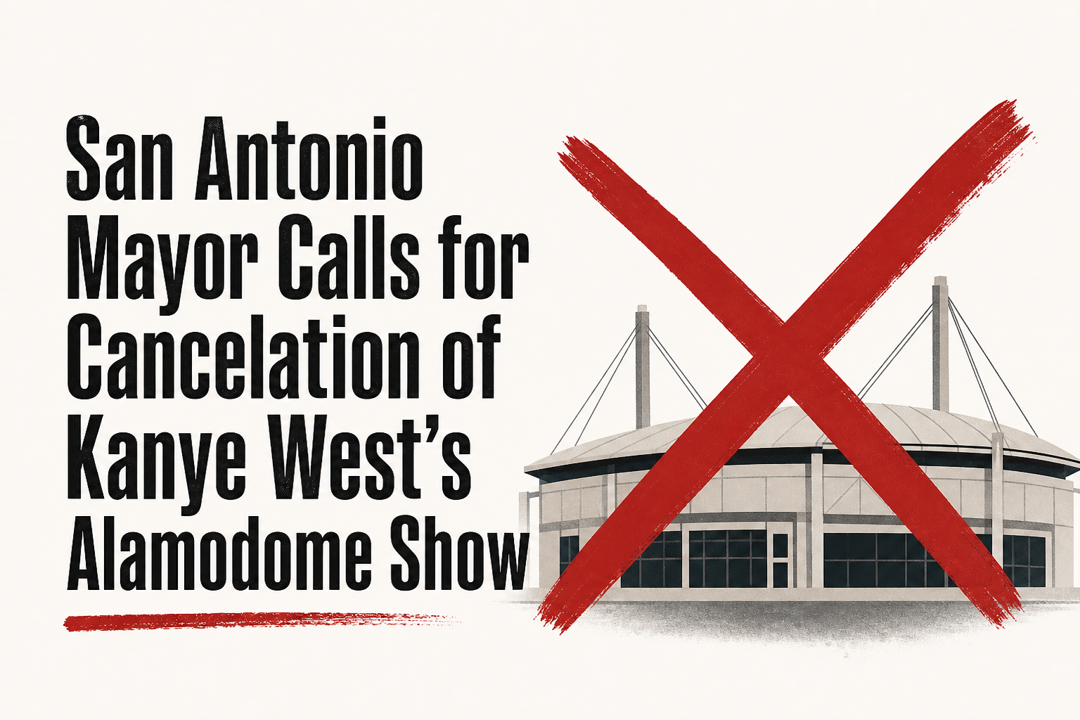 San Antonio Mayor Calls for Cancelation of Kanye West's Alamodome Show