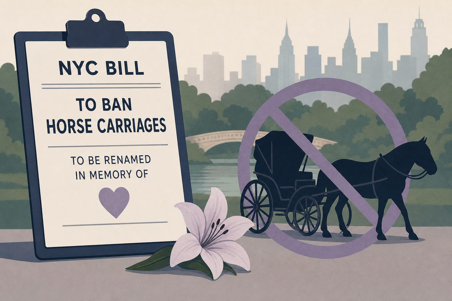 NYC bill to ban horse carriages to be renamed for teen killed in Central Park crash