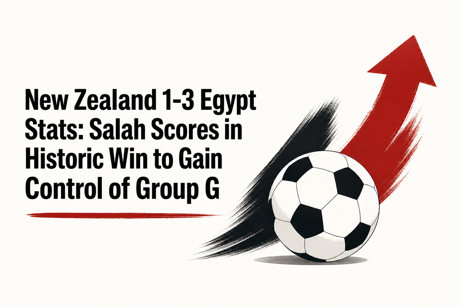 New Zealand 1-3 Egypt Stats: Salah Scores in Historic Win to Gain Control of Group G