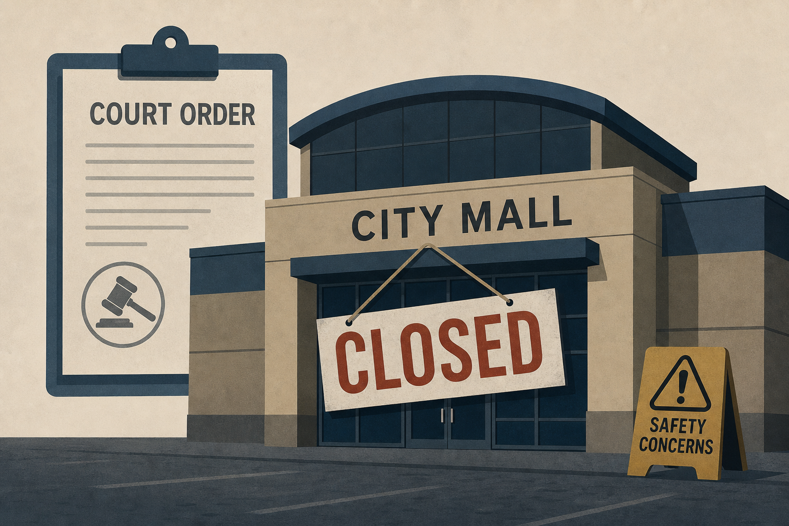 Ford City Mall closes ahead of Monday deadline under court order citing safety concerns