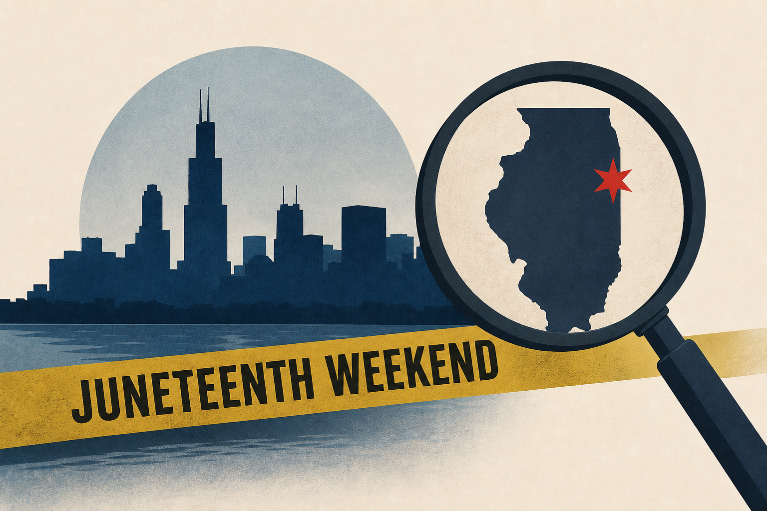 Violent Juneteenth weekend in Chicago catches attention of President Trump