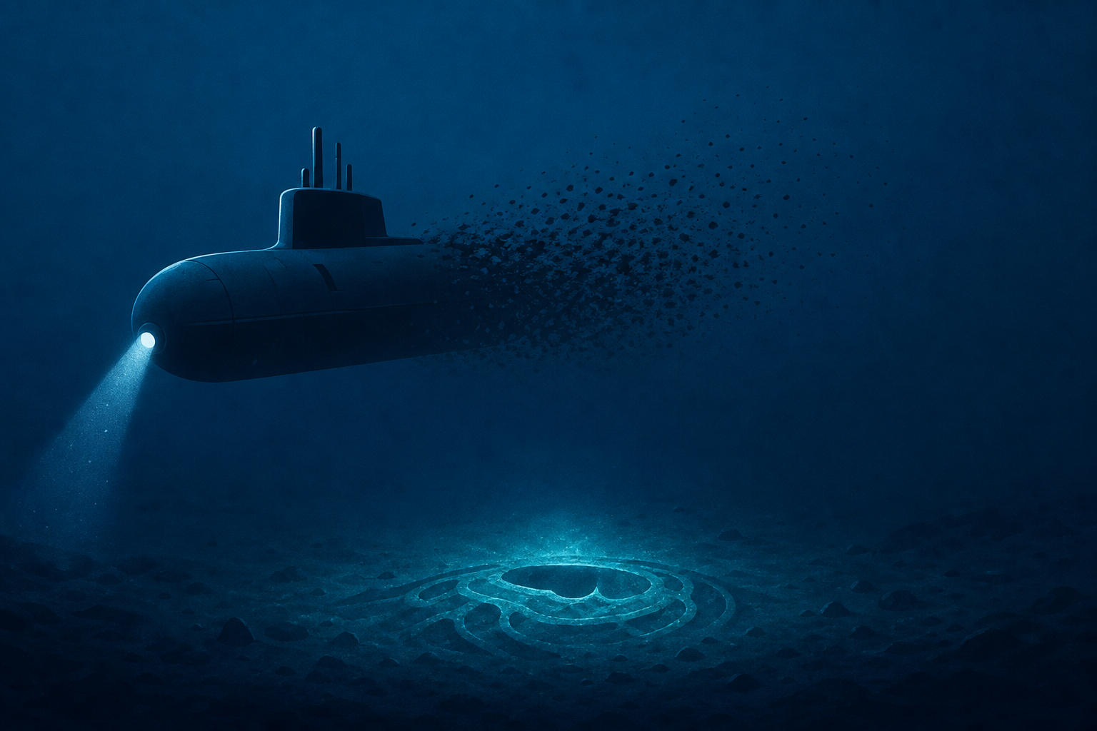 A Submarine Found Something Strange On The Ocean Floor - Then It Disappeared