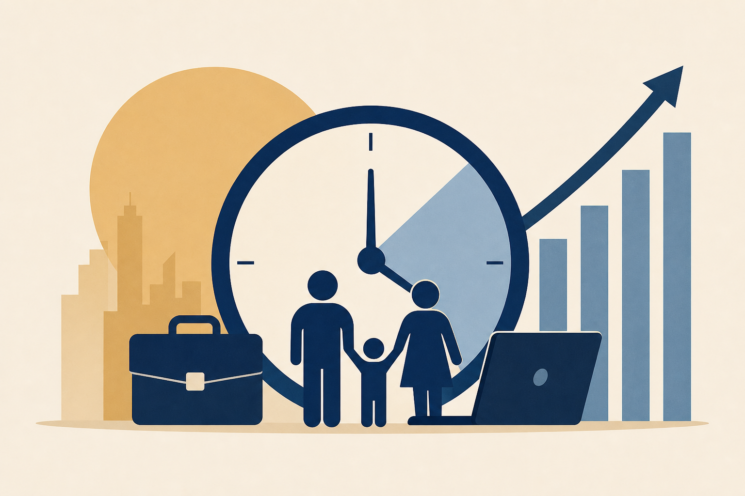 Most Married Parents Now Work Full Time