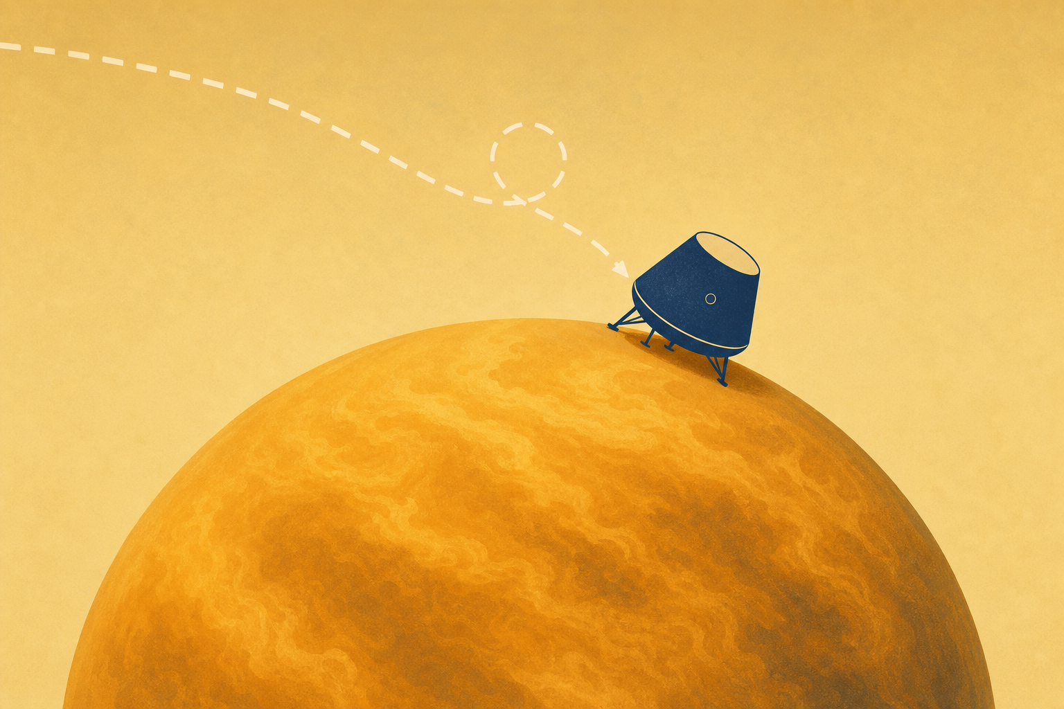 America's only landing on Venus was an accident